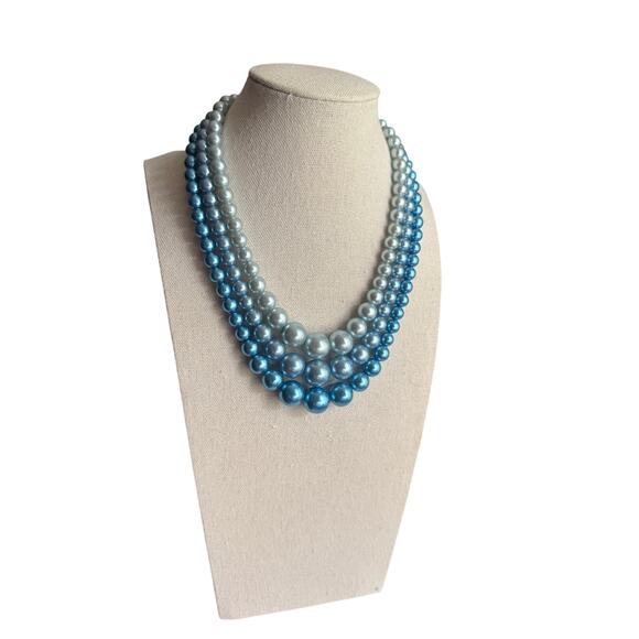 Lot Of 4 VTG Antique Germany Japan Hong Kong Beaded Statement Necklaces - Picture 2 of 10